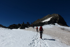 Hochtour Ankogel 3252m über das Kleinelendkees und den Nordostgrat