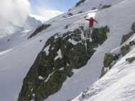 Flegere Seilbahn - Aig. Crochues (2837 m) - Lac Blanc - Col de Belvedere - Glacier de Berard - Le Buet