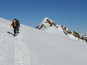 Skitour Piz Ursera 3032m von der Saoseo Hütte