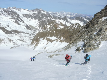 Skitour Östliche Seespitze 3416 m und Spüdliche Kräulspitze 3282 m