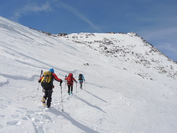 Skitour Östliche Seespitze 3416 m und Spüdliche Kräulspitze 3282 m