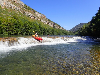 Das Wehr bei La Malène