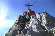 Nadelhorn 4327 m NO-Grat von der Mischabelhütte