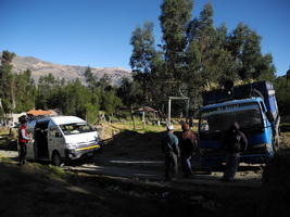 Anreise von Huaraz bis zur Laguna Llaca 4400 m