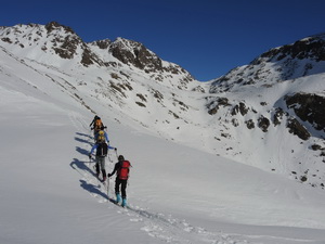 Skitour Piz Ursera 3032m von der Saoseo Hütte