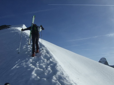 Skitour Großes Wiesbachhorn über Hochgrupberkees, Klockerin und Hinterer Bratschenkopf