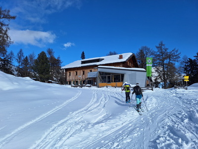 Hüttenzustieg von Niederthai