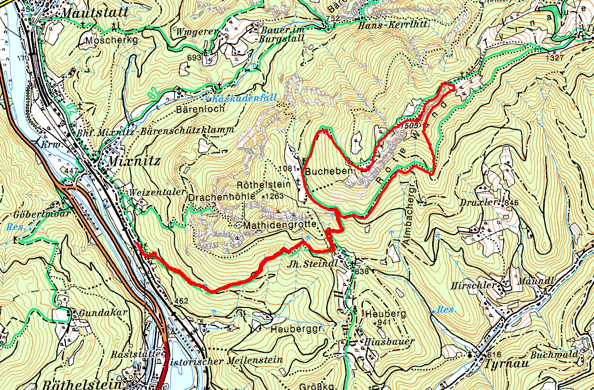 Trailrunning Mixnitz - Rote Wand